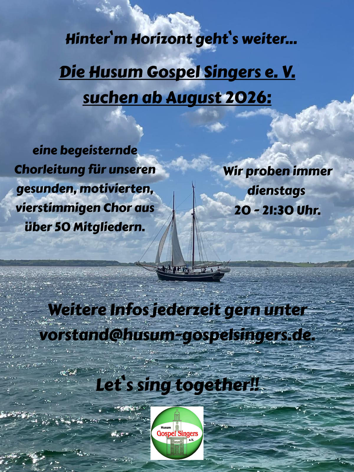 Wir suchen eine Chorleitung Wir suchen eine Chorleitung